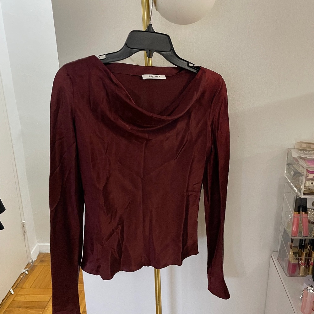 Genny silk blouse